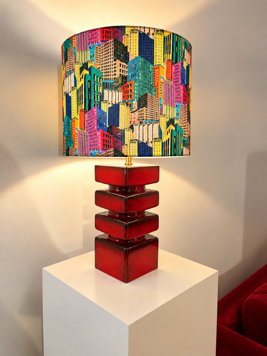 Cityscape Collection - XL Vasenlampe aus Cari Zalloni Vase - 55 cm