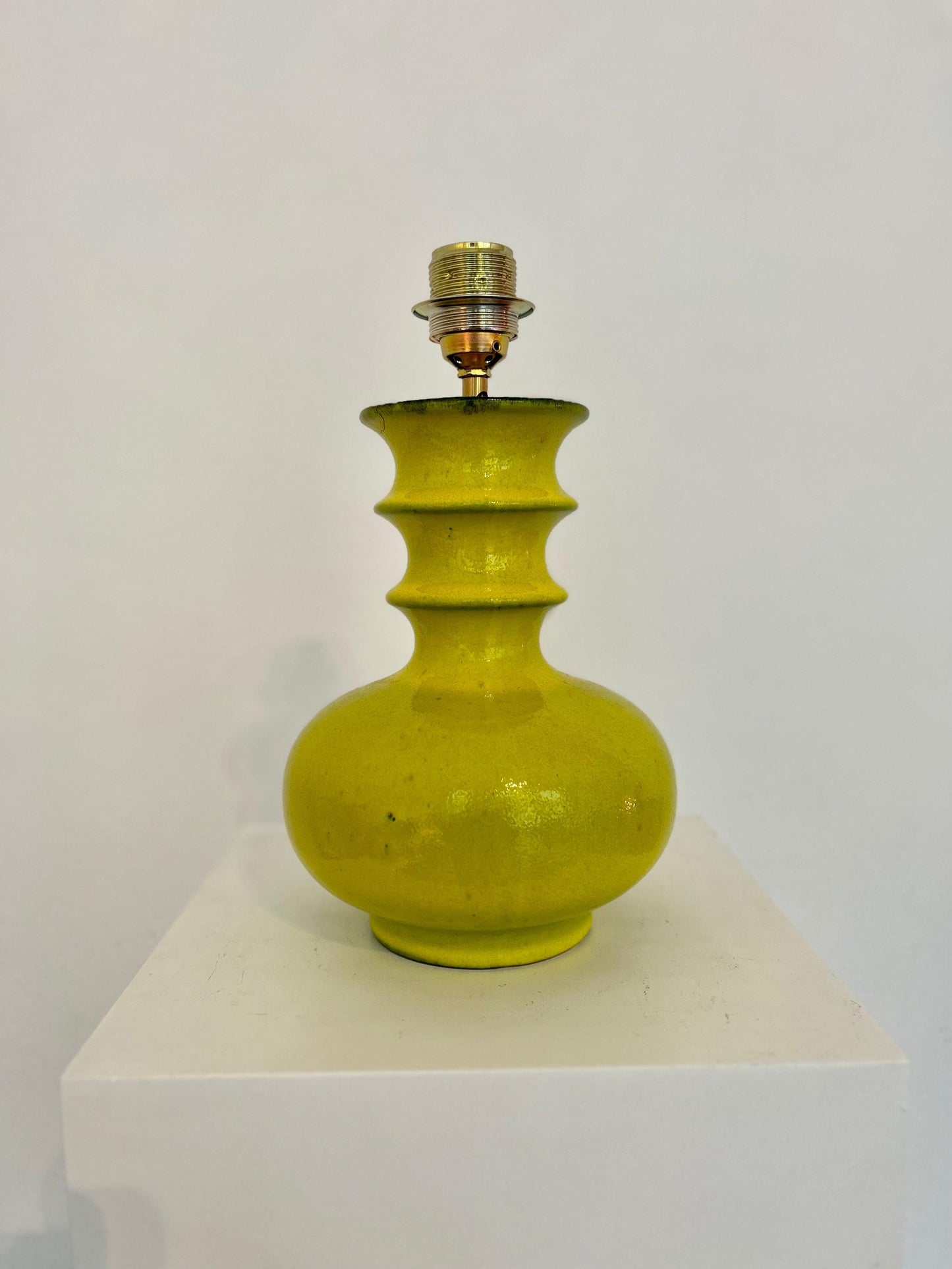 Tischlampe aus Steuler Henkelvase von Cari Zalloni
