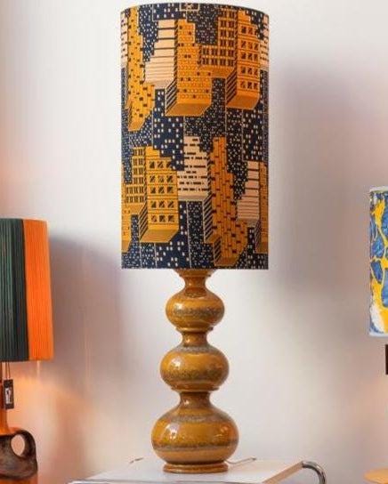 Mid Century Bodenlampe von Kaiser