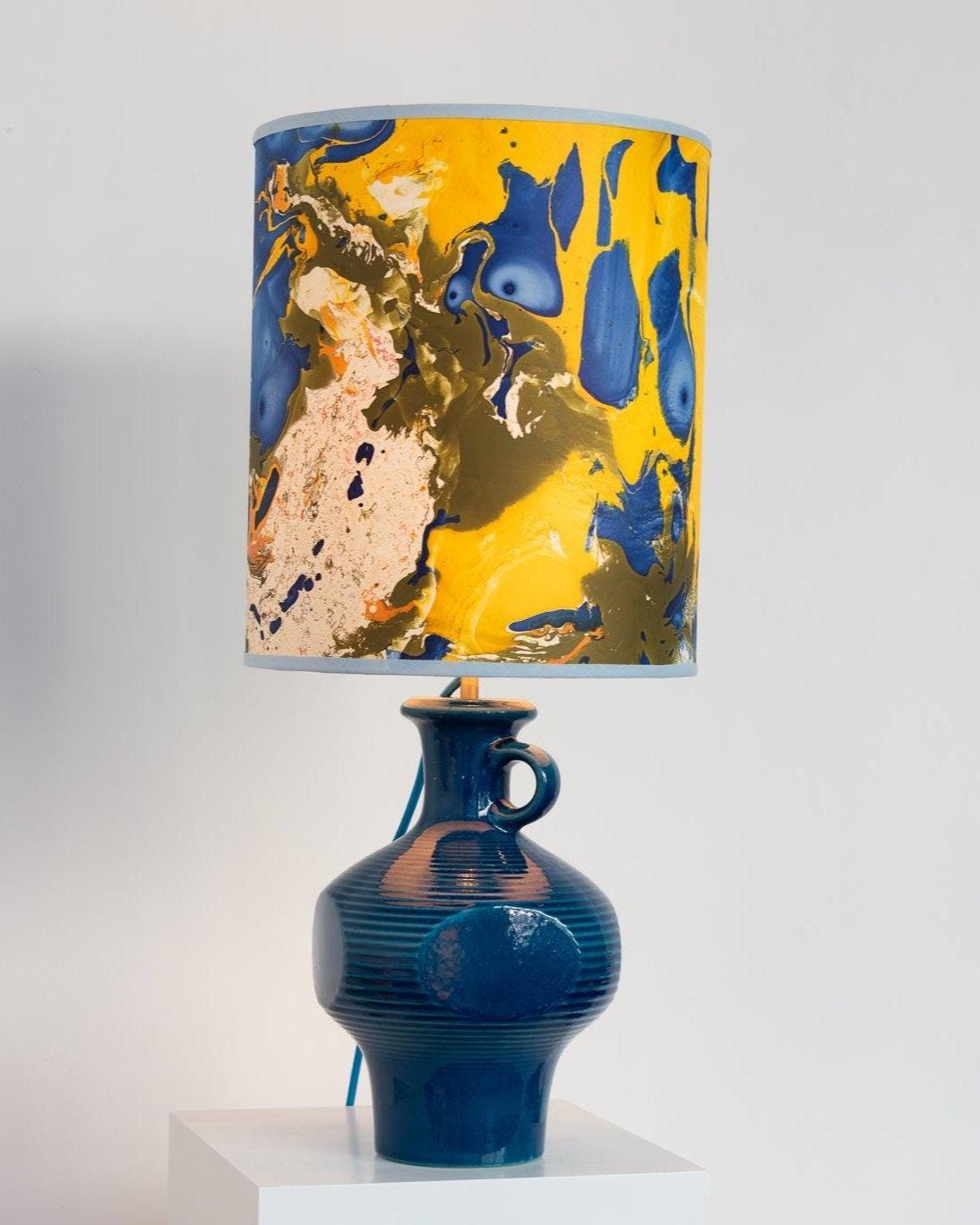 Lampe aus Vintage Vase von Steuler, Cari Zalloni