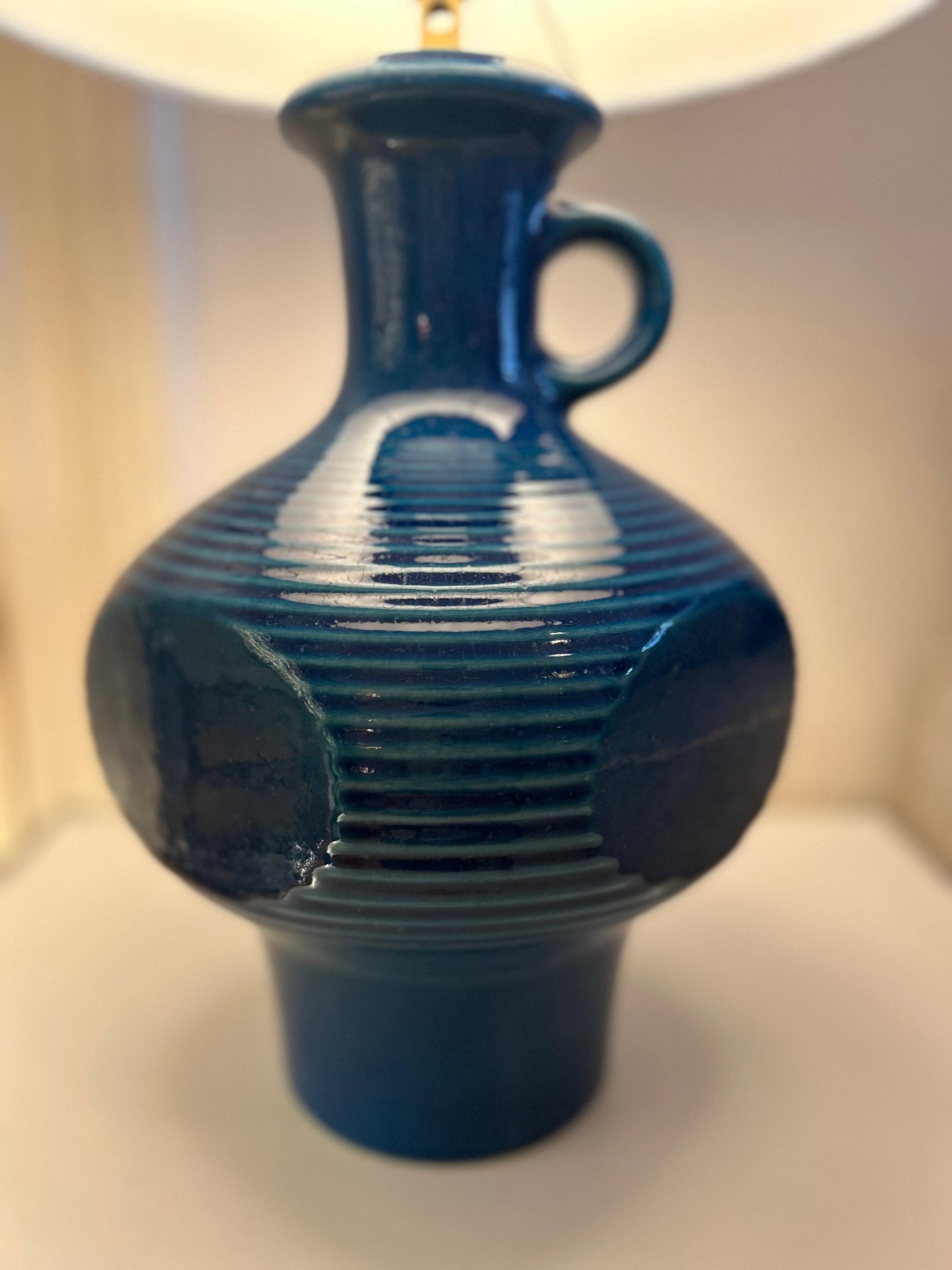 Lampe aus Vintage Vase von Steuler, Cari Zalloni